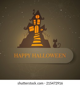 Vector Illustration of a Halloween Design