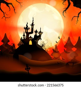 Vector Illustration of a Halloween Design
