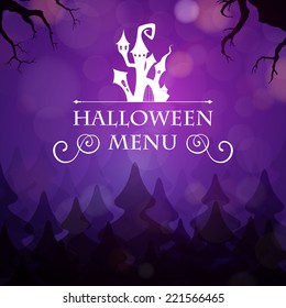 Vector Illustration of a Halloween Design