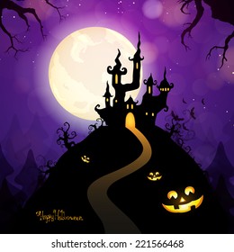 Vector Illustration of a Halloween Design