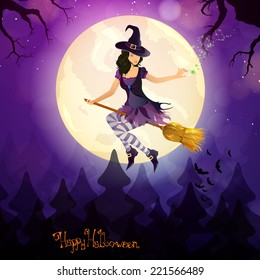 Vector Illustration of a Halloween Design