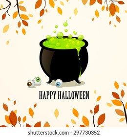 Vector Illustration of a Halloween Design