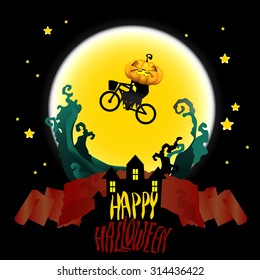 Vector illustration Halloween design and idea