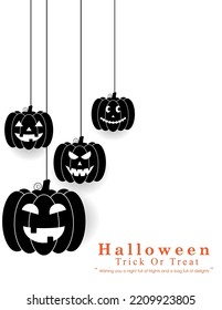 Vector illustration of Halloween festival, banner, greeting, flyer-31 October