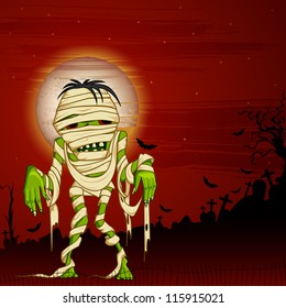 vector illustration for halloween greeting