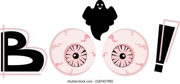 Vector illustration for Halloween holiday.. Festive Halloween quote