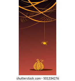 vector illustration Halloween posters