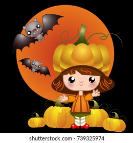 vector illustration Halloween posters