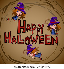vector illustration Halloween posters, Halloween logo