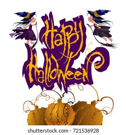 vector illustration Halloween posters, Halloween logo