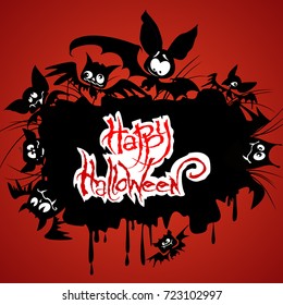 vector illustration Halloween posters, Halloween logo