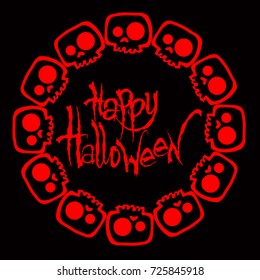 vector illustration Halloween posters, Halloween logo