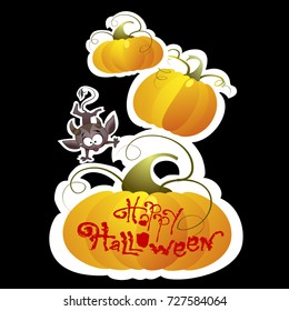 vector illustration Halloween posters, Halloween logo