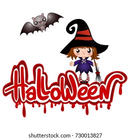 vector illustration Halloween posters, Halloween logo