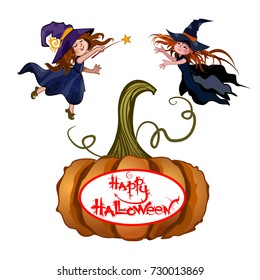 vector illustration Halloween posters, Halloween logo