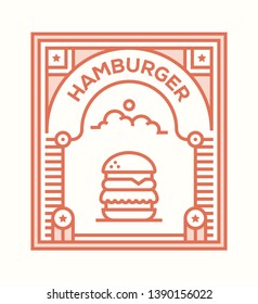 VECTOR ILLUSTRATION AND HAMBURGER ICON CONCEPT