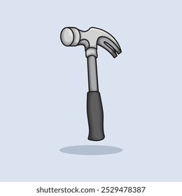 Vector illustration Hammer. Vector design Hammer Tool. Hammer Repair Tool Vector Cartoon design illustration and icon for website, digital and print