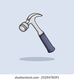 Vector illustration Hammer. Vector design Hammer Tool. Hammer Repair Tool Vector Cartoon design illustration and icon for website, digital and print