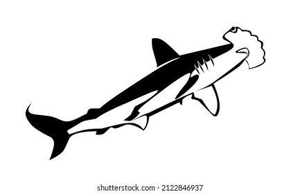 208 Shark side view Stock Vectors, Images & Vector Art | Shutterstock