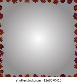 Vector illustration. Hand drawn vector border frame doodles. Seamless.