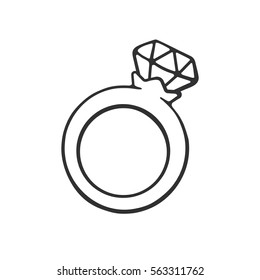 7,817 Drawing engagement ring Images, Stock Photos & Vectors | Shutterstock