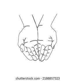 Vector illustration hand drawn in line art style