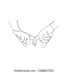 Ilustración de vectores dibujada a mano en estilo de arte de línea