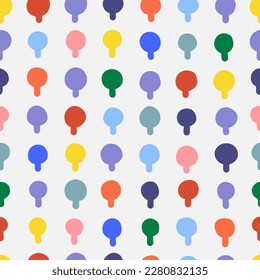 Vector illustration of hand drawn seamless pattern. Abstract shapes and doodles. Modern graphic design.
