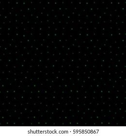Vector illustration. Hand drawn, separated editable elements. Imitation embroidery. Vintage seamless pattern a lot of flowers on black background in green colors.