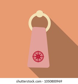 Vector illustration hand holder towel clean bath hygiene cotton textile. Bathroom dry towel.