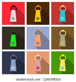 Vector illustration hand holder towel clean bath hygiene cotton textile. Bathroom dry towel.