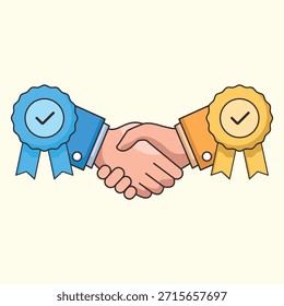 Ilustración vectorial de una mano levantando una copa de trofeo de oro. Este diseño simboliza ganar, éxito empresarial, primer lugar, campeonato y reconocimiento de los empleados. Es perfecto para citas de motivación, anuncios de competencia y ceremonias de premios corporativos. Diseño plano de alta calidad aislado sobre fondo blanco.
