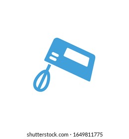 
Vector illustration, hand mixer icon template