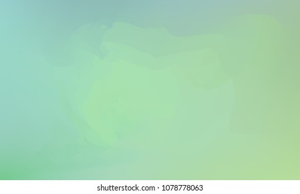 Vector illustration of hand painted watercolor texture. Abstract cloudy watercolor background. Waves, rainbow colors, watercolor sky. Gentle gradient texture for wallpapers, postcards, advertising.