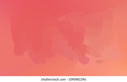 Vector illustration of hand painted watercolor texture. Abstract cloudy watercolor background. Waves, rainbow colors, watercolor sky. Gentle gradient texture for wallpapers, postcards, advertising.