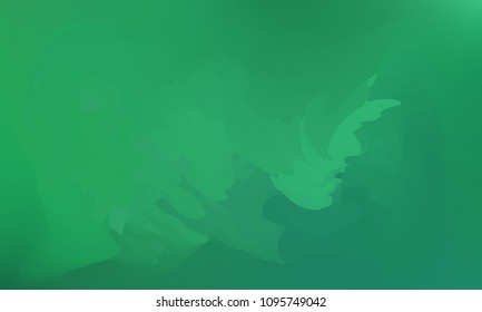 Vector illustration of hand painted watercolor texture. Abstract cloudy watercolor background. Waves, rainbow colors, watercolor sky. Gentle gradient texture for wallpapers, postcards, advertising.