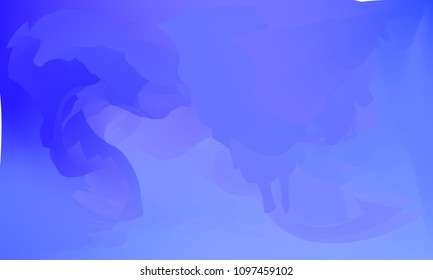 Vector illustration of hand painted watercolor texture. Abstract cloudy watercolor background. Waves, rainbow colors, watercolor sky. Gentle gradient texture for wallpapers, postcards, advertising.