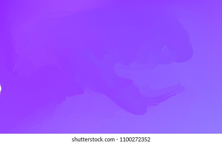 Vector illustration of hand painted watercolor texture. Abstract cloudy watercolor background. Waves, rainbow colors, watercolor sky. Gentle gradient texture for wallpapers, postcards, advertising.