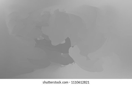 Vector illustration of hand painted watercolor texture. Abstract cloudy watercolor background. Waves, rainbow colors, watercolor sky. Gentle gradient texture for wallpapers, postcards, advertising.