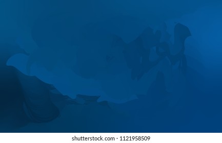 Vector illustration of hand painted watercolor texture. Abstract cloudy watercolor background. Waves, rainbow colors, watercolor sky. Gentle gradient texture for wallpapers, postcards, advertising.
