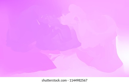 Vector illustration of hand painted watercolor texture. Abstract cloudy watercolor background. Waves, rainbow colors, watercolor sky. Gentle gradient texture for wallpapers, postcards, advertising.