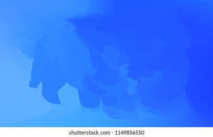 Vector illustration of hand painted watercolor texture. Abstract cloudy watercolor background. Waves, rainbow colors, watercolor sky. Gentle gradient texture for wallpapers, postcards, advertising.