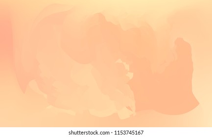 Vector illustration of hand painted watercolor texture. Abstract cloudy watercolor background. Waves, rainbow colors, watercolor sky. Gentle gradient texture for wallpapers, postcards, advertising.
