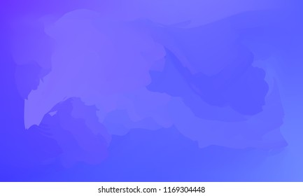 Vector illustration of hand painted watercolor texture. Abstract cloudy watercolor background. Waves, rainbow colors, watercolor sky. Gentle gradient texture for wallpapers, postcards, advertising.