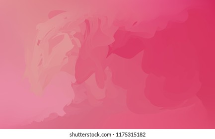 Vector illustration of hand painted watercolor texture. Abstract cloudy watercolor background. Waves, rainbow colors, watercolor sky. Gentle gradient texture for wallpapers, postcards, advertising.