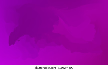 Vector illustration of hand painted watercolor texture. Abstract cloudy watercolor background. Waves, rainbow colors, watercolor sky. Gentle gradient texture for wallpapers, postcards, advertising.