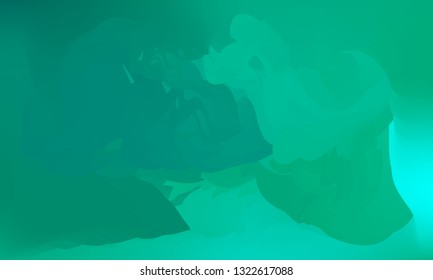 Vector illustration of hand painted watercolor texture. Abstract cloudy watercolor background. Waves, rainbow colors, watercolor sky. Gentle gradient texture for wallpapers, postcards, advertising.