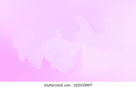 Vector illustration of hand painted watercolor texture. Abstract cloudy watercolor background. Waves, rainbow colors, watercolor sky. Gentle gradient texture for wallpapers, postcards, advertising.