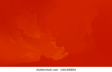 Vector illustration of hand painted watercolor texture. Abstract cloudy watercolor background. Waves, rainbow colors, watercolor sky. Gentle gradient texture for wallpapers, postcards, advertising.