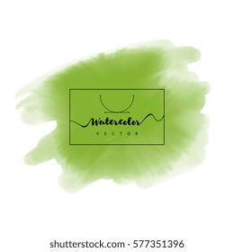Vector illustration of Hand painted watercolor texture